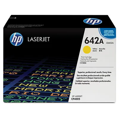 Toner HP Amarelo CB402A - (642A)