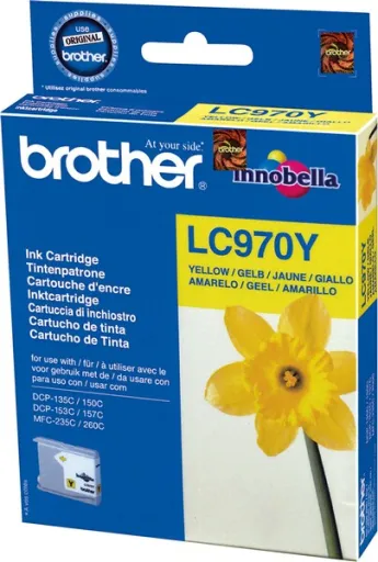 Tinteiro  Brother Compatìvel Amarelo LC970Y