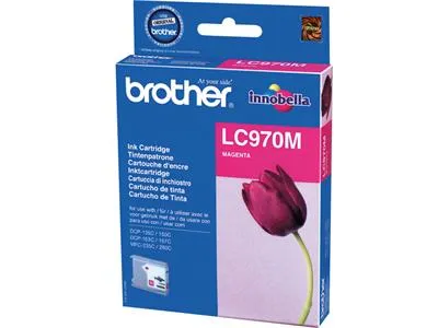 Tinteiro Brother Compatível Magenta LC970M