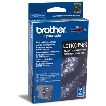 Tinteiro Brother Preto Alta Capacidade LC1100HYBK