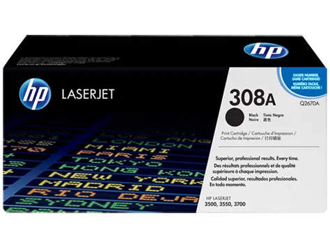 Toner HP Preto Q2670A  - (308A)