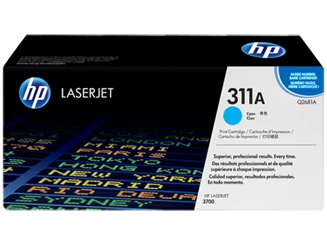 Toner HP Azul Q2681A - (311A)