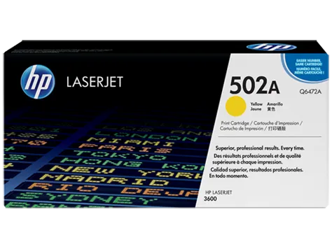 Toner HP Amarelo Q6472A - (502A)