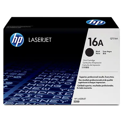 Toner HP Preto Q7516A  - (16A)