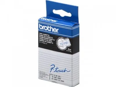 Fitas Brother Laminadas Branco/Azul 9 mm X 7.7 M