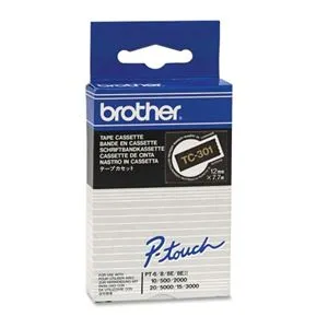 Fitas Brother Laminadas Preto/Dourado 12 mm X 7.7 M