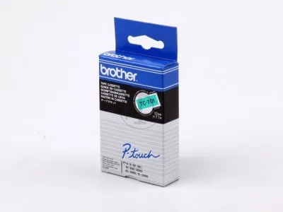 Fitas Brother Laminadas Verde/Preto 12 mm X 7.7 M