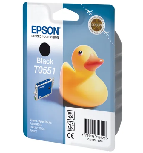 Tinteiro Epson Preto T0551