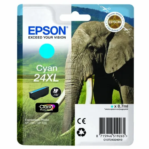 Tinteiro Epson Azul 24XL