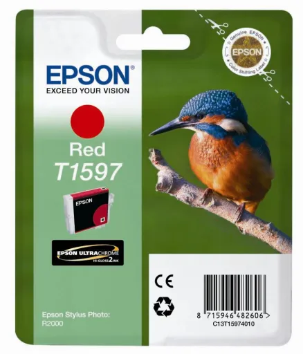 Tinteiro Epson Vermelho T1597