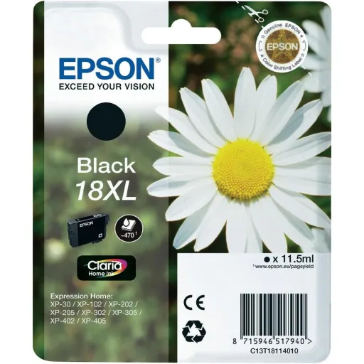 Tinteiro Epson Preto 18XL