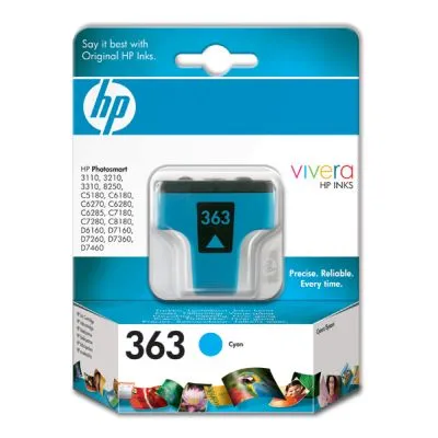 Tinteiro Compatível HP Azul C8771E - 363