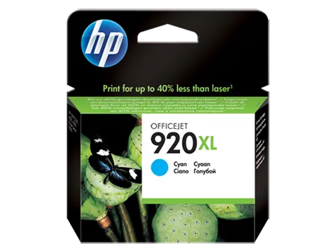 Tinteiro HP Azul CD972A - (920 Xl)