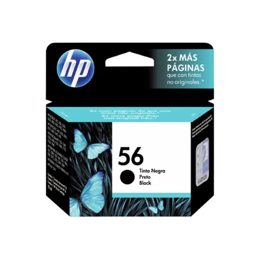 Tinteiro HP Preto C6656A  - (56)