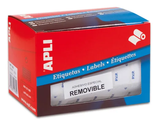 Etiquetas Rolo Pvp Apli 16x22 mm