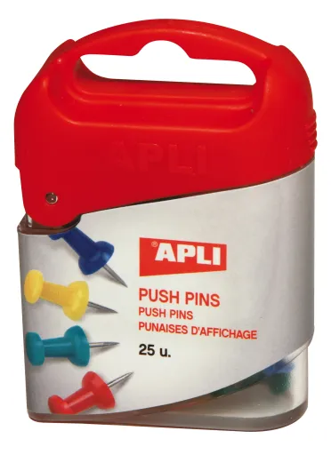 Alfinetes Apli 25 Unidades (Push-Pins)