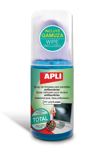 Spray Apli Limpeza Tft/Lcd Antibacterianas 200ml