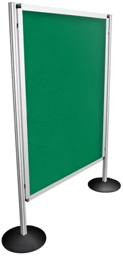 Biombos Modulares 90x120cm Dupla Face Verde Tecido