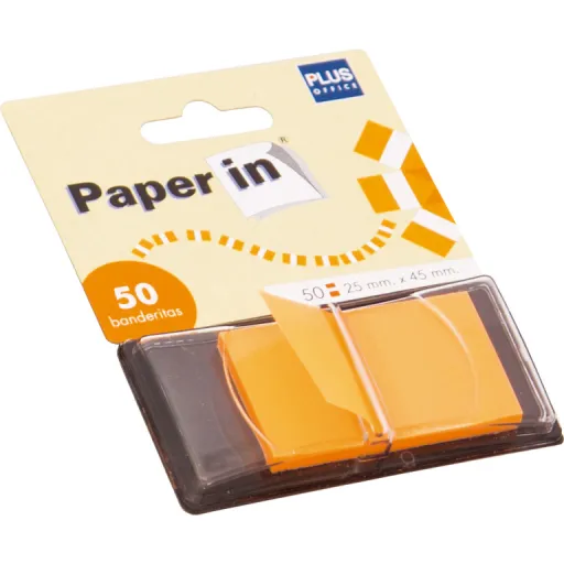 Dispensador de Notas Aderentes Laranja 50 Unid