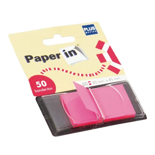 Dispensador de Notas Aderentes Rosa 50 Unid