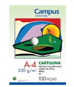 Capas de Encadernar Cartolina A4 Creme 250 Grs