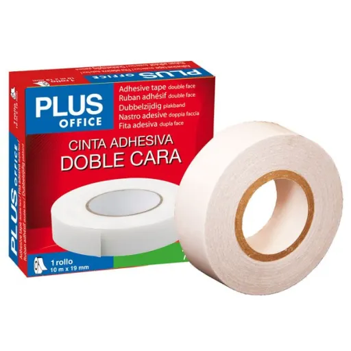 Fita Cola Plus Office Dupla Face 10mx19mm