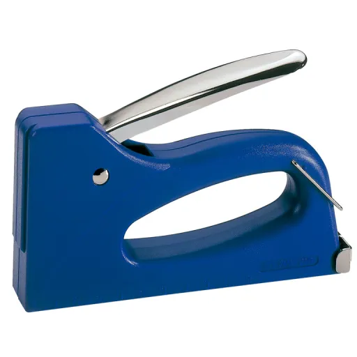 Agrafador Pistola Plus 201 Azul 23/8 e 24/8