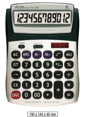 Calculadora Electrónica 12 Dígitos SS-280