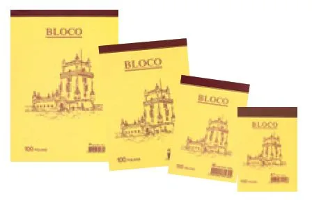 Bloco de Notas Liso A7 100 Folhas