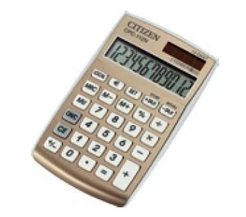 Calculadora Citizen CPC-112 Premium 12 Dígitos Ouro