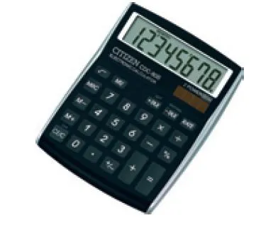 Calculadora Citizen Cdc 80 Premium 8 Digitos Preto