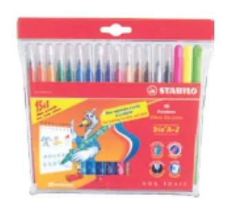 Marcadores Pack 10 + 2 Fluorescente Stabilo Trio Az