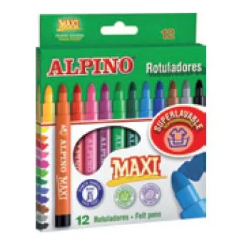 Marcadores Pack 12 Alpino