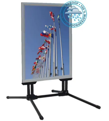 Suportes Expositor P/ Poster Swingpro A1 594x841mm Cinza