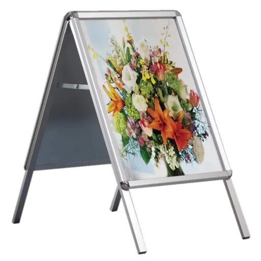 Suportes Expositor P/ Poster Eco A-Board A1 594x8410mm Exterior