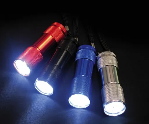 Expositor C/ 9 Lanternas LED Torch-Light