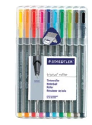 Esferográficas Staedtler Triplus 403 Pack 10 Unid