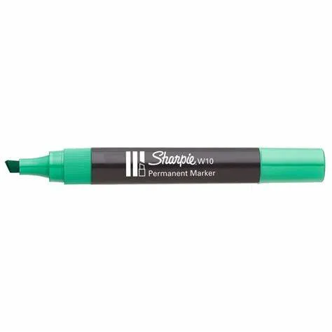 Marcador Permanente Sharpie W10 Verde