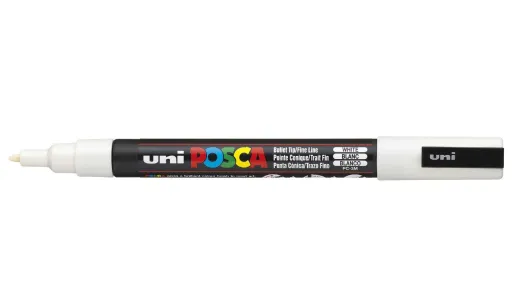 Marcador Uni Posca PC-3M Branco