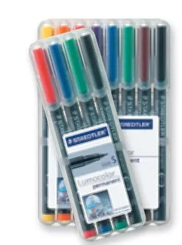 Marcador Permanente Staedtler 0.4mm Bolsa 4 Unid.