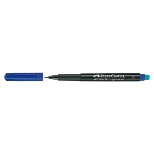 Marcador Permanente Faber Ohp 0.4mm Azul