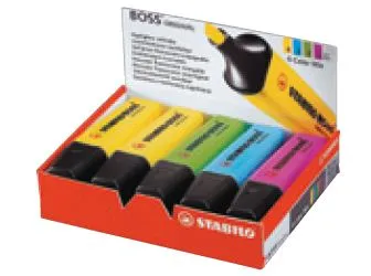 Marcador Fluorescente Stabilo Boss Pack 10