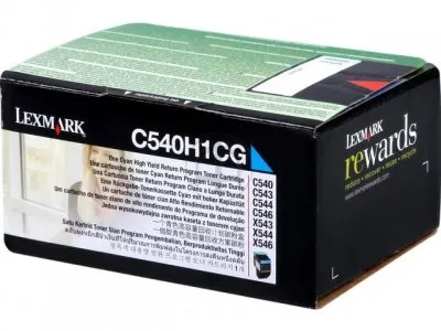 Toner Compatível Lexmark Azul 0C540H1CG