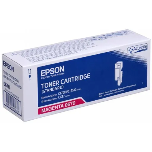 Toner Compatível Epson Magenta C13S050670