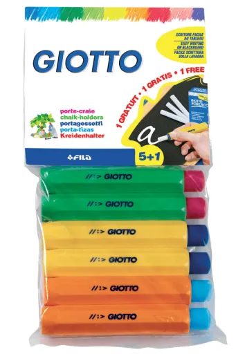 Porta-Giz Escolar Giotto 5 + 1 Oferta