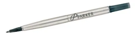 Recarga Parker Roller Fino Preto 25 Unidades