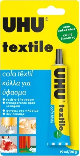 Tubo Cola 19ml Uhu Textile