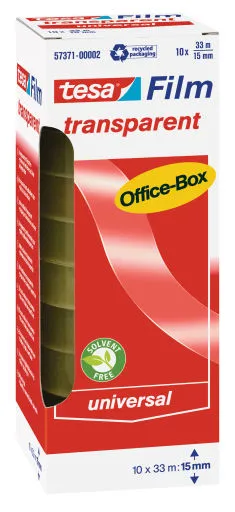 Fita Cola Caixa 10uni. 33mx15mm Tesa Film Universal Office-Box