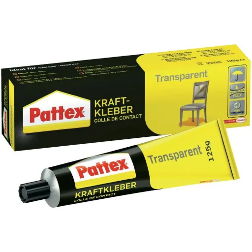 Tubo Cola Contacto 125g Transparente Pattex