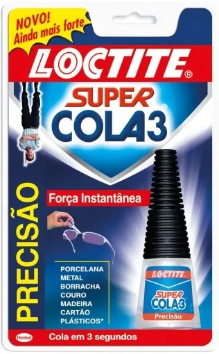 Super Cola 5g Loctite Super Cola 3 Precisão